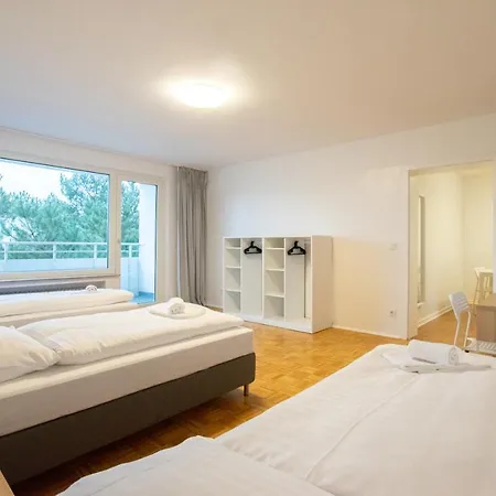 Raj Living - 1 Or 3 With Balcony - 20 Min Messe Dus & Airport Dus * Meerbusch